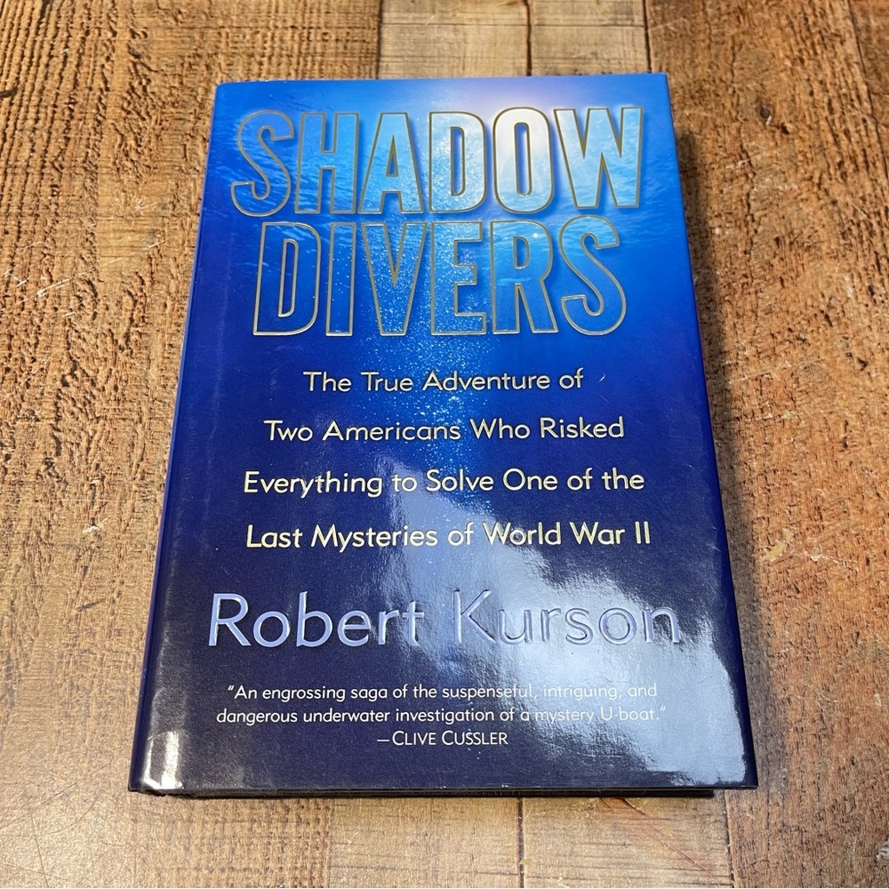 Shadow Divers by Robert Kurson Hardcover Book Adventure Biography FIRST EDITION